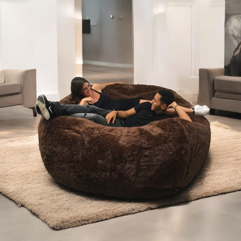 Puf Gigante em Pelo - 180 cm - Banabag
