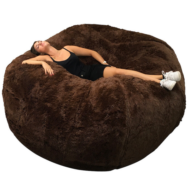 Puf Gigante em Pelo - 180 cm - Banabag
