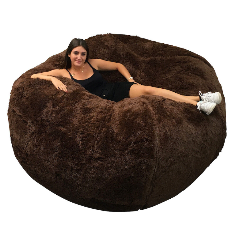 Puf Gigante em Pelo - 180 cm - Banabag