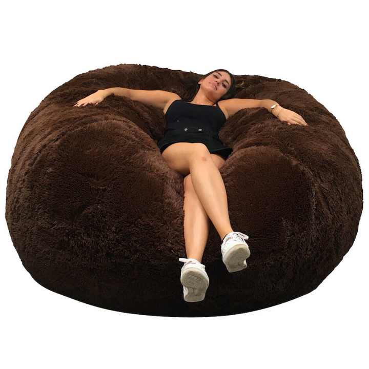 Puf Gigante em Pelo - 180 cm - Banabag