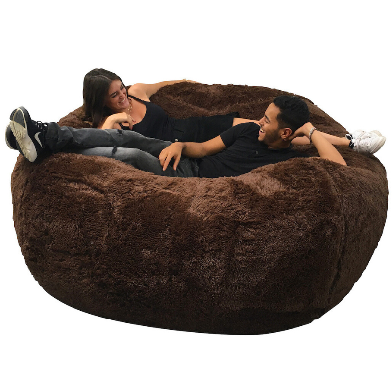 Puf Gigante em Pelo - 180 cm - Banabag
